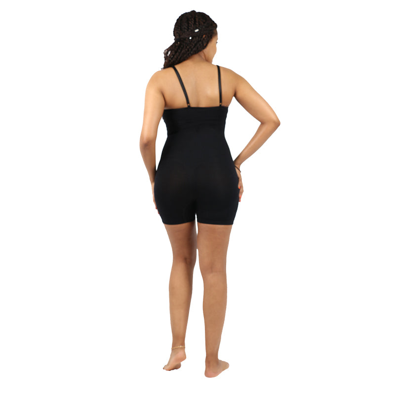 Black Seamless Postpartum Body Shaper
